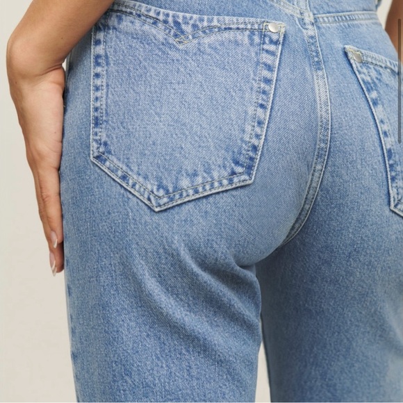 NWT Reformation Cowboy High Ride Straight Jeans - Picture 3 of 10